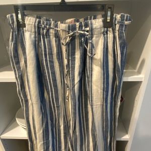 Madewell linen beach pants